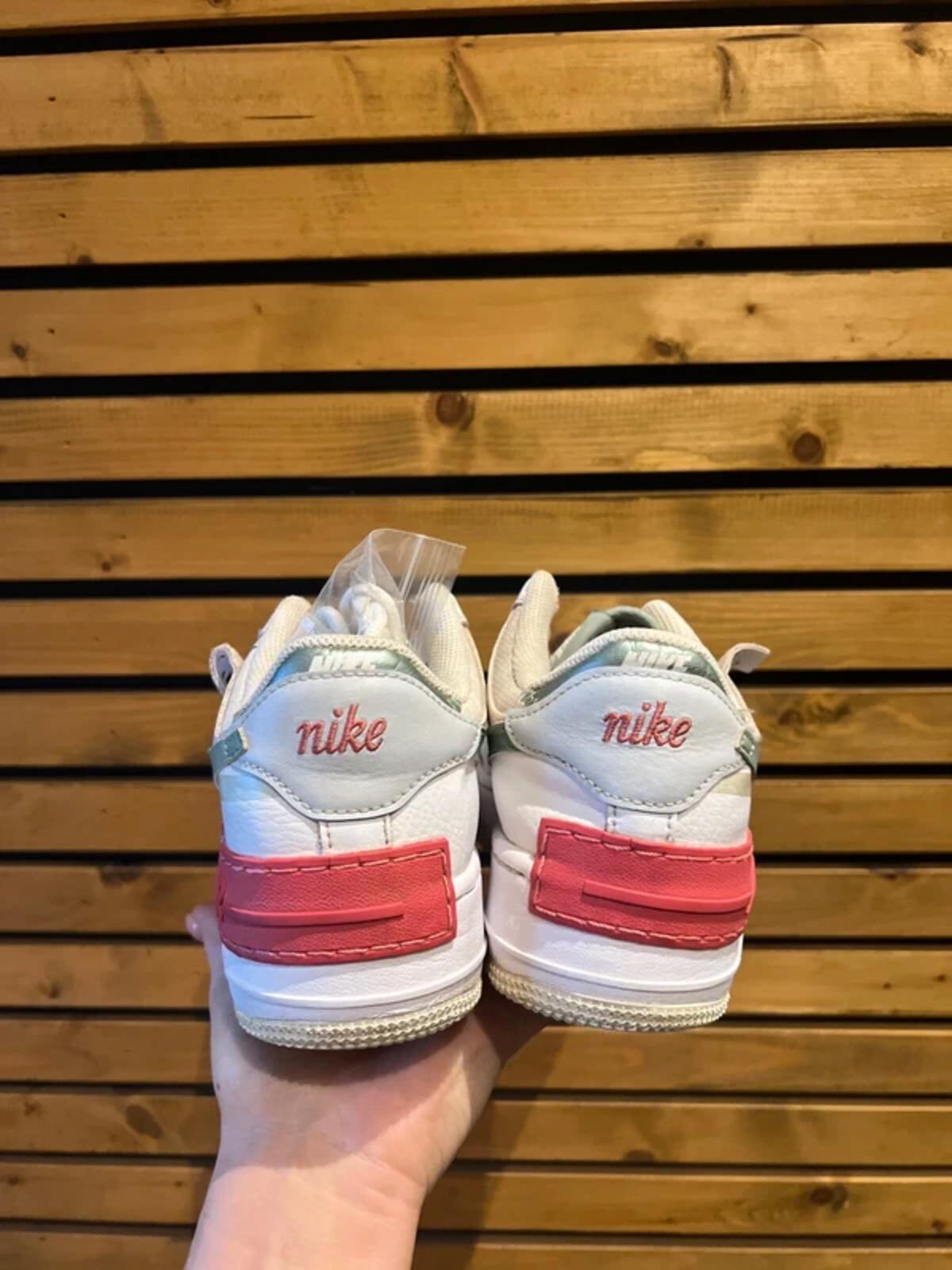 Nike Air Force One Shadow Seafoam Trainers UK6