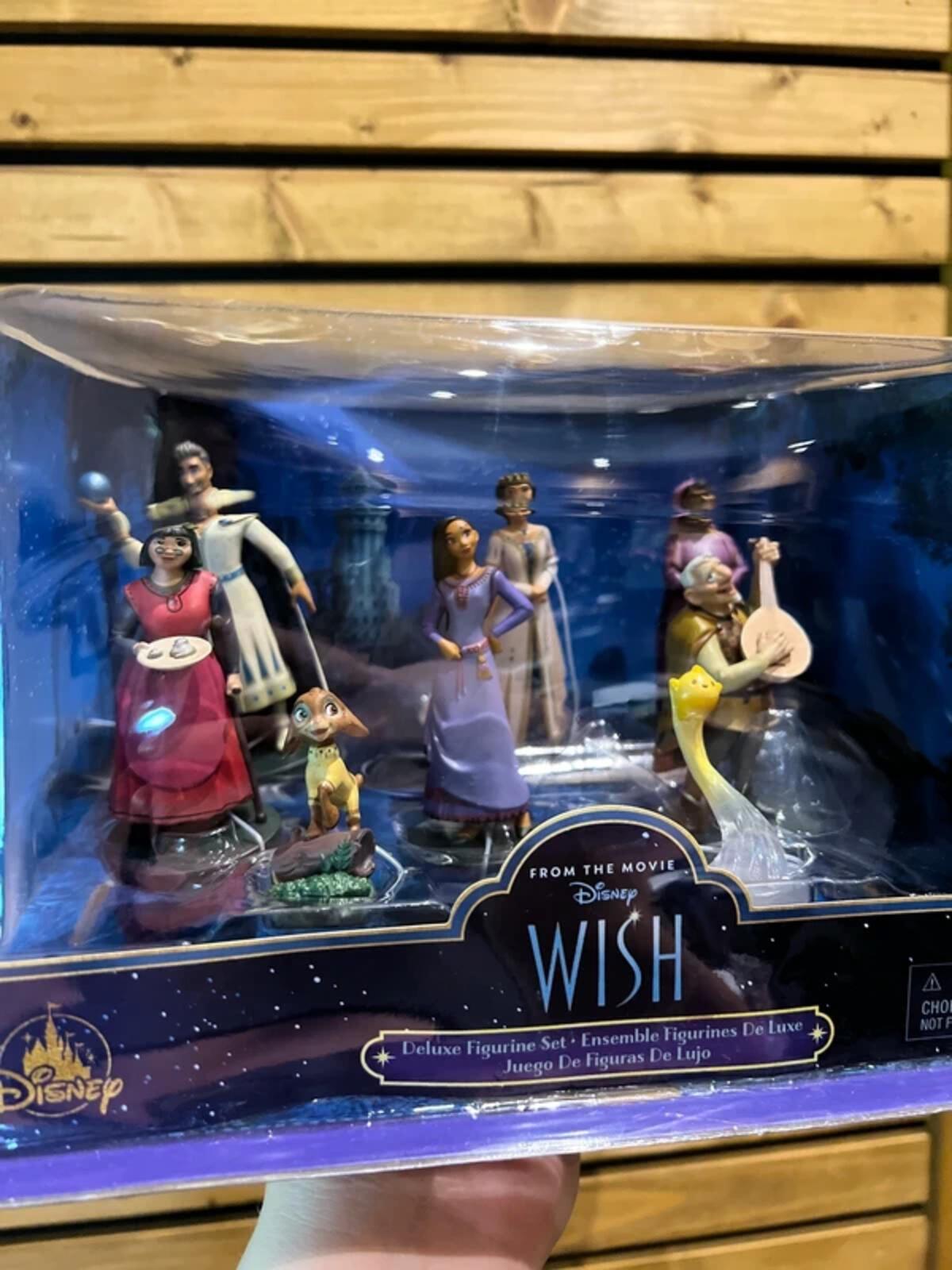 Disney Store Wish Deluxe Figurine Set of 8 Toys NEW