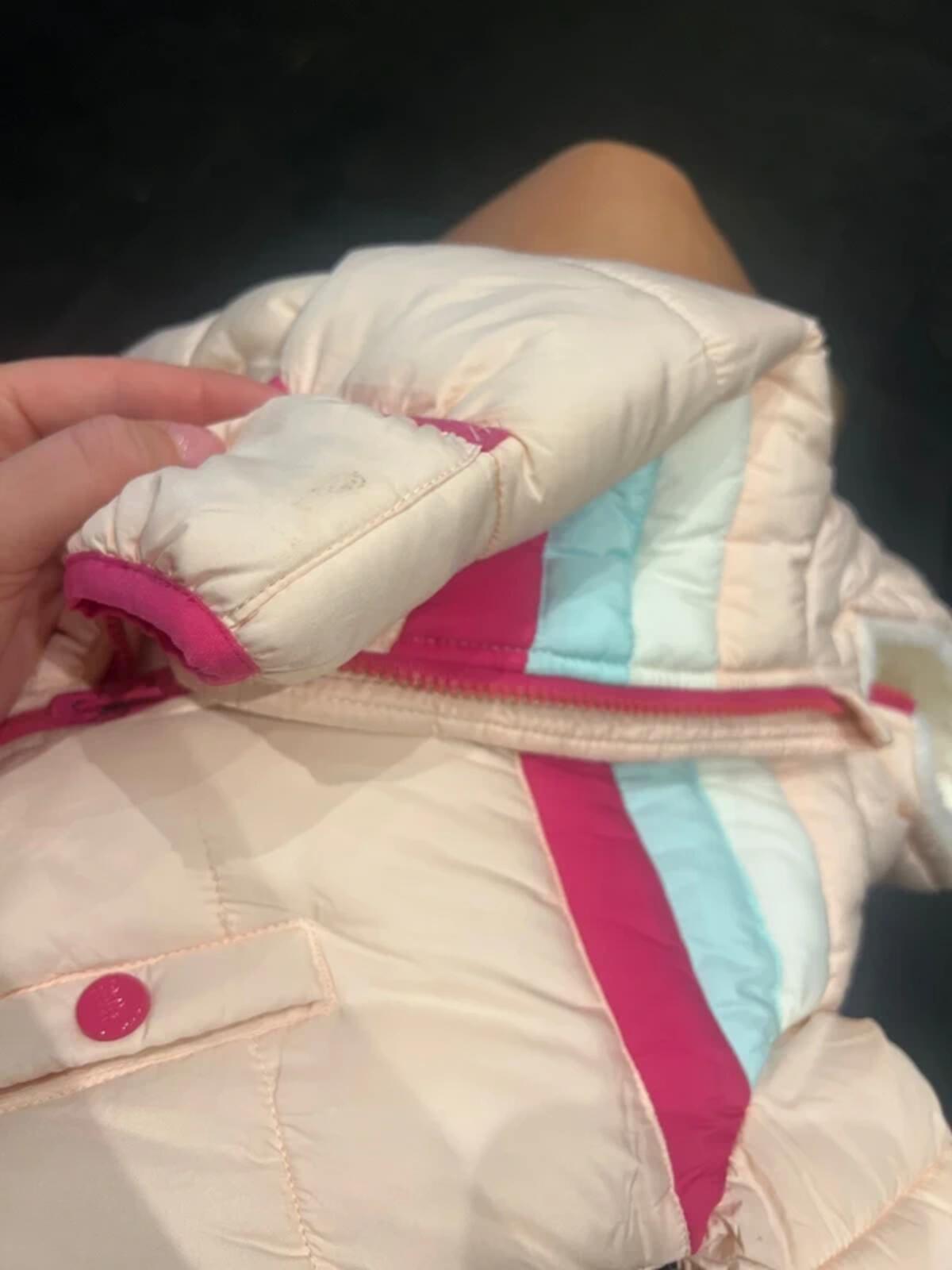 DKNY Jeans Baby Pink Pramsuit 3-6m