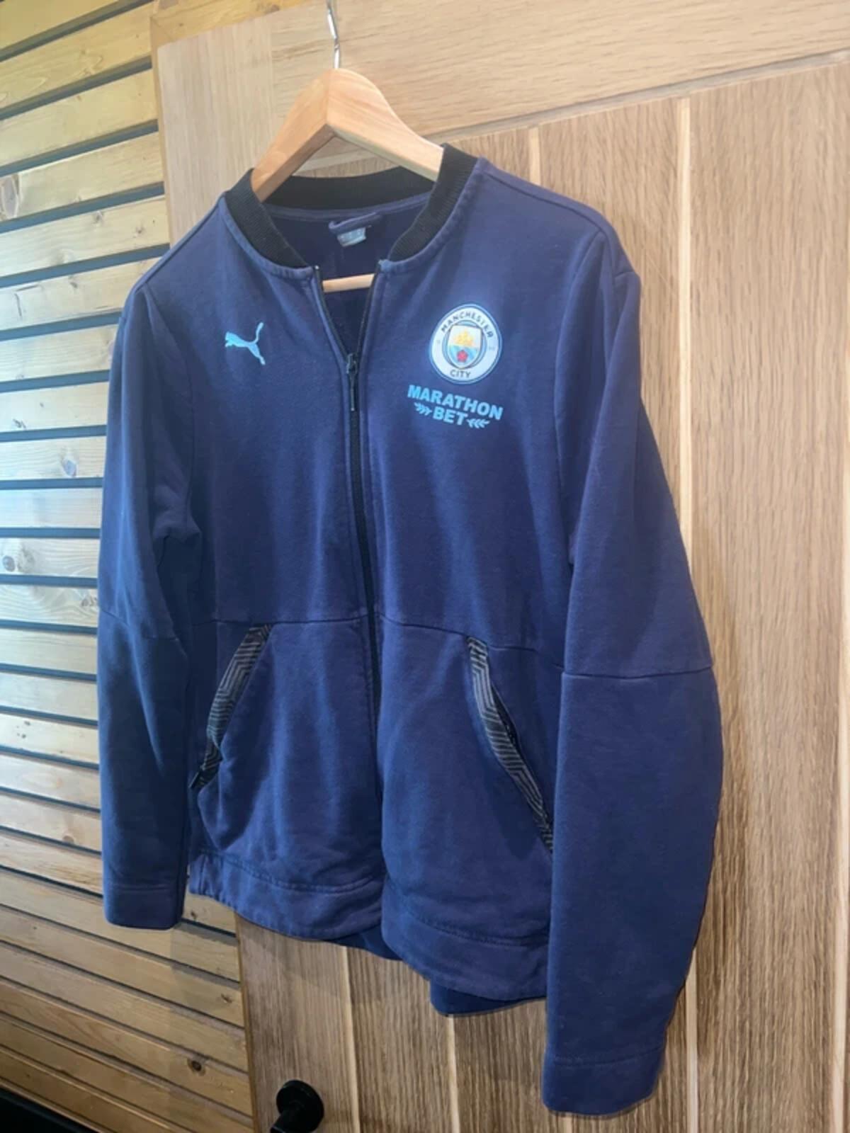 Manchester City FC Navy Jacket M