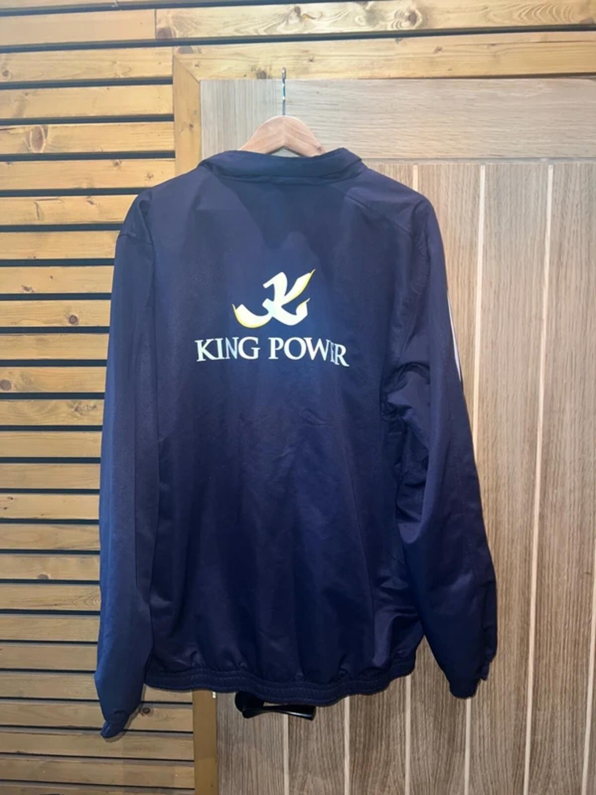 Vintage Leicester City FC Puma Navy Windbreaker XL