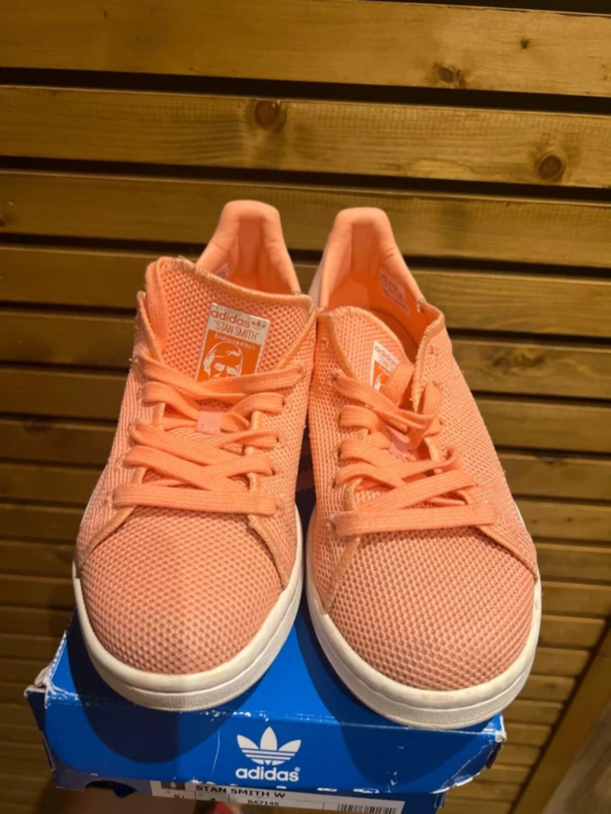Adidas Originals Orange Sunglow Trainers UK4