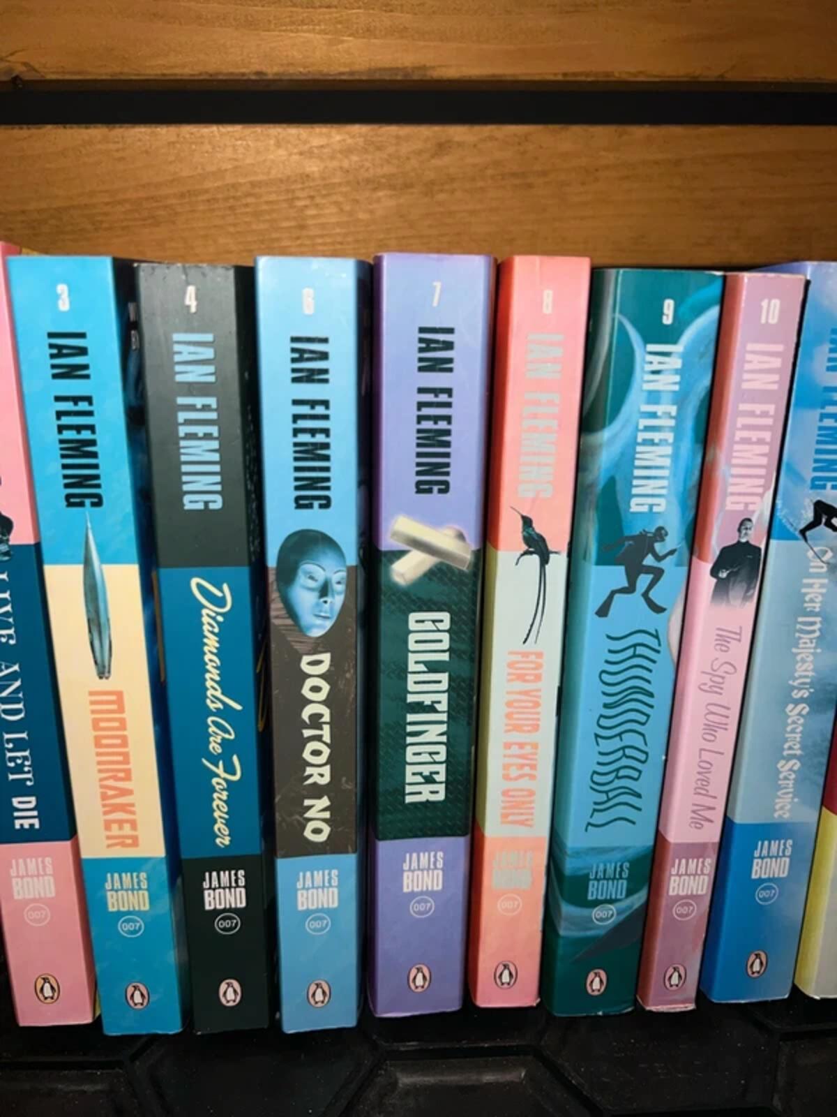 James Bond 007 Ian Fleming Rare Book Set (11)