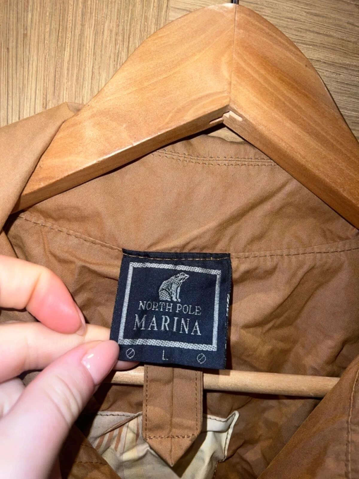Vintage North Pole Marina Windbreaker Jacket L