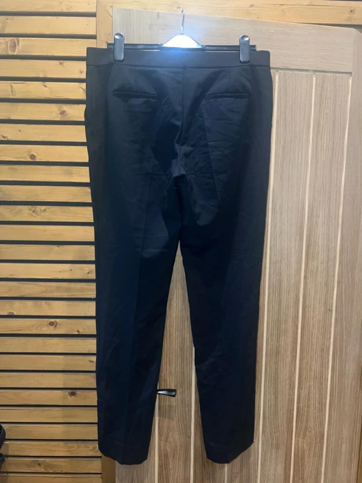 The Row Designer Virgin Wool Tailored Trousers 10