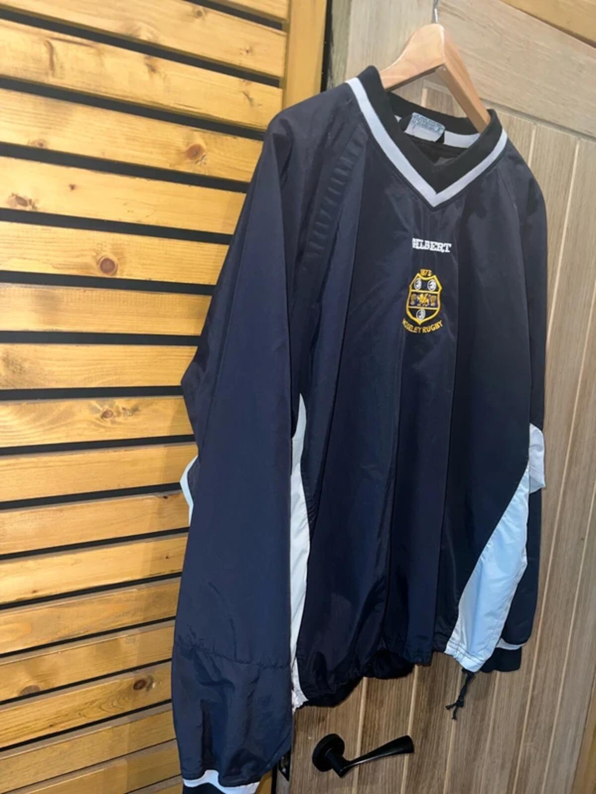 Vintage 1990’s Gilbert Moseley Rugby Windbreaker Training Top XL