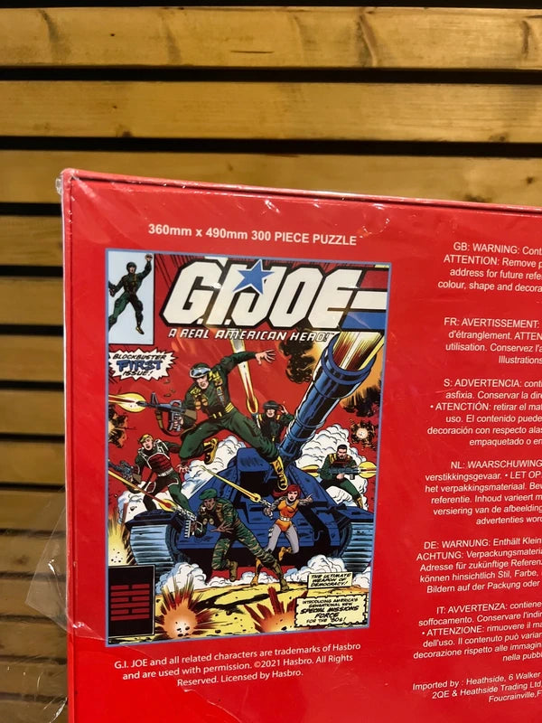 G.I. Joe Retro Comic 300 Piece Jigsaw Puzzle NEW