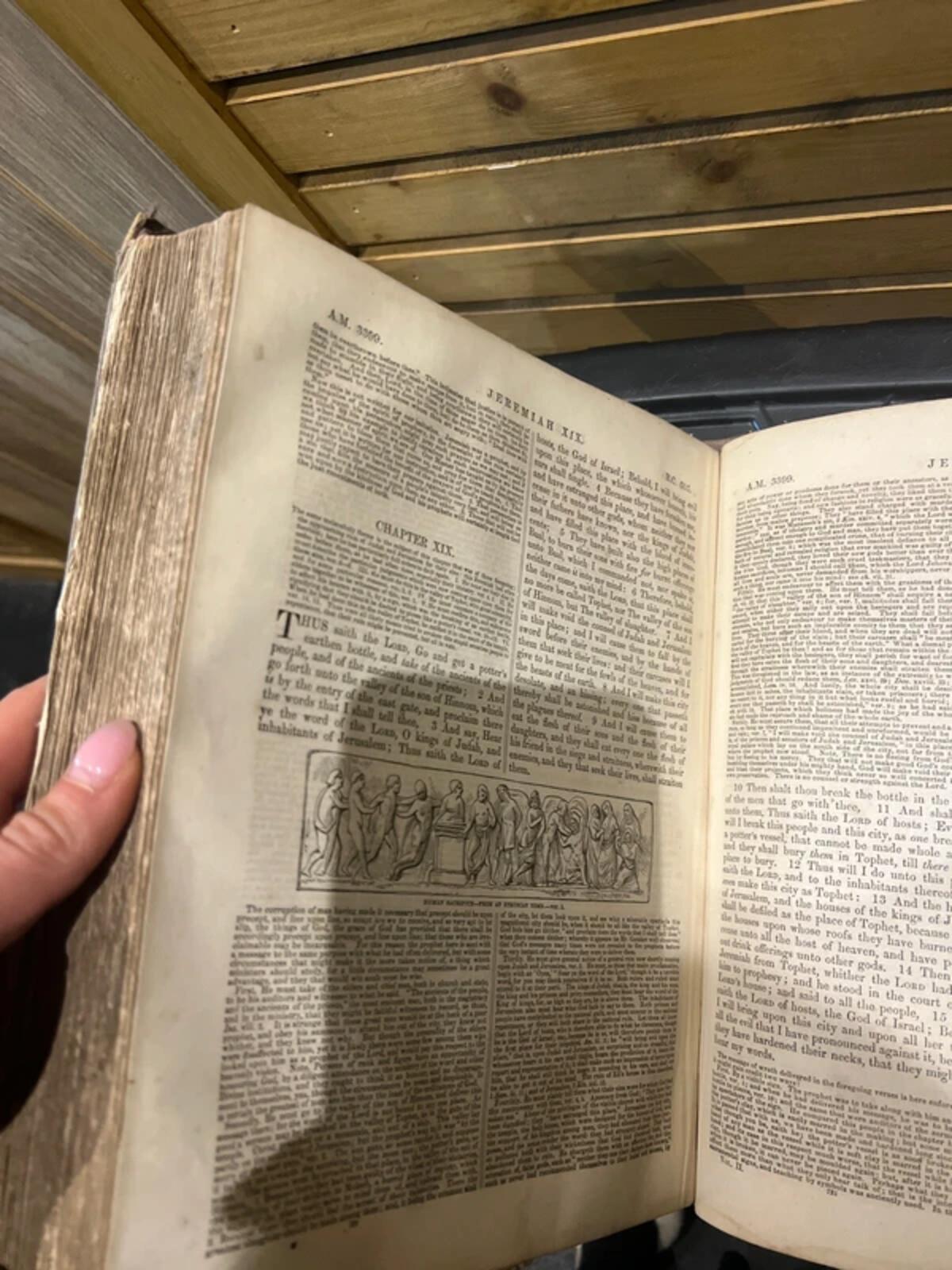 Antique 1800’s Matthew Henry's Commentary on the Holy Bible