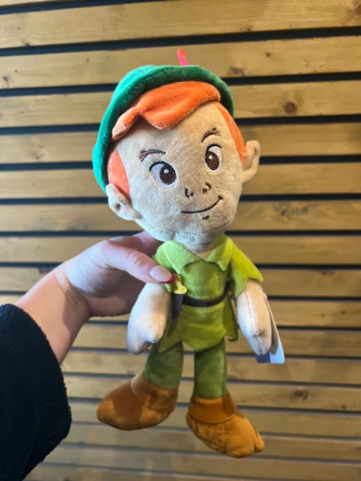 Disney Classics Peter Pan Plush Beanie Toy NEW
