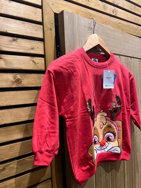 Paw Patrol Skye Festive Christmas Jumper NEW
