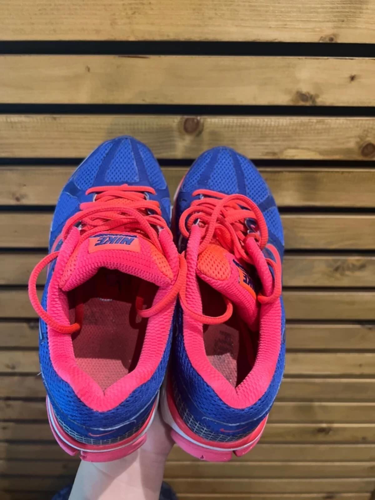 Nike Flywire Pegasus 28 Blue Running Trainers UK3.5