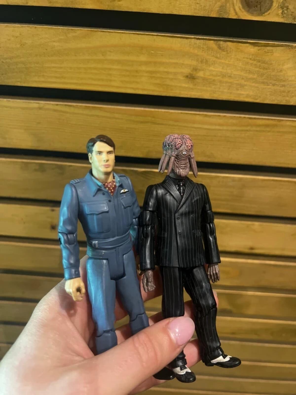 Vintage 2000's Doctor Who Figurines Bundle (5)