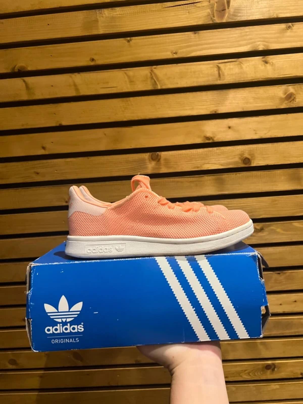 Adidas Originals Orange Sunglow Trainers UK4