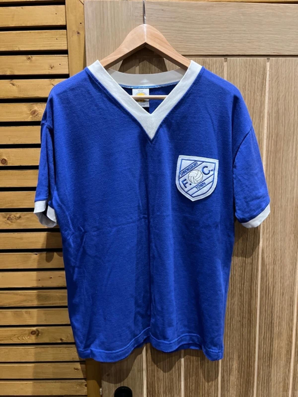 Shrewsbury Town Football Club Retro 1960's Toffs Jersey M