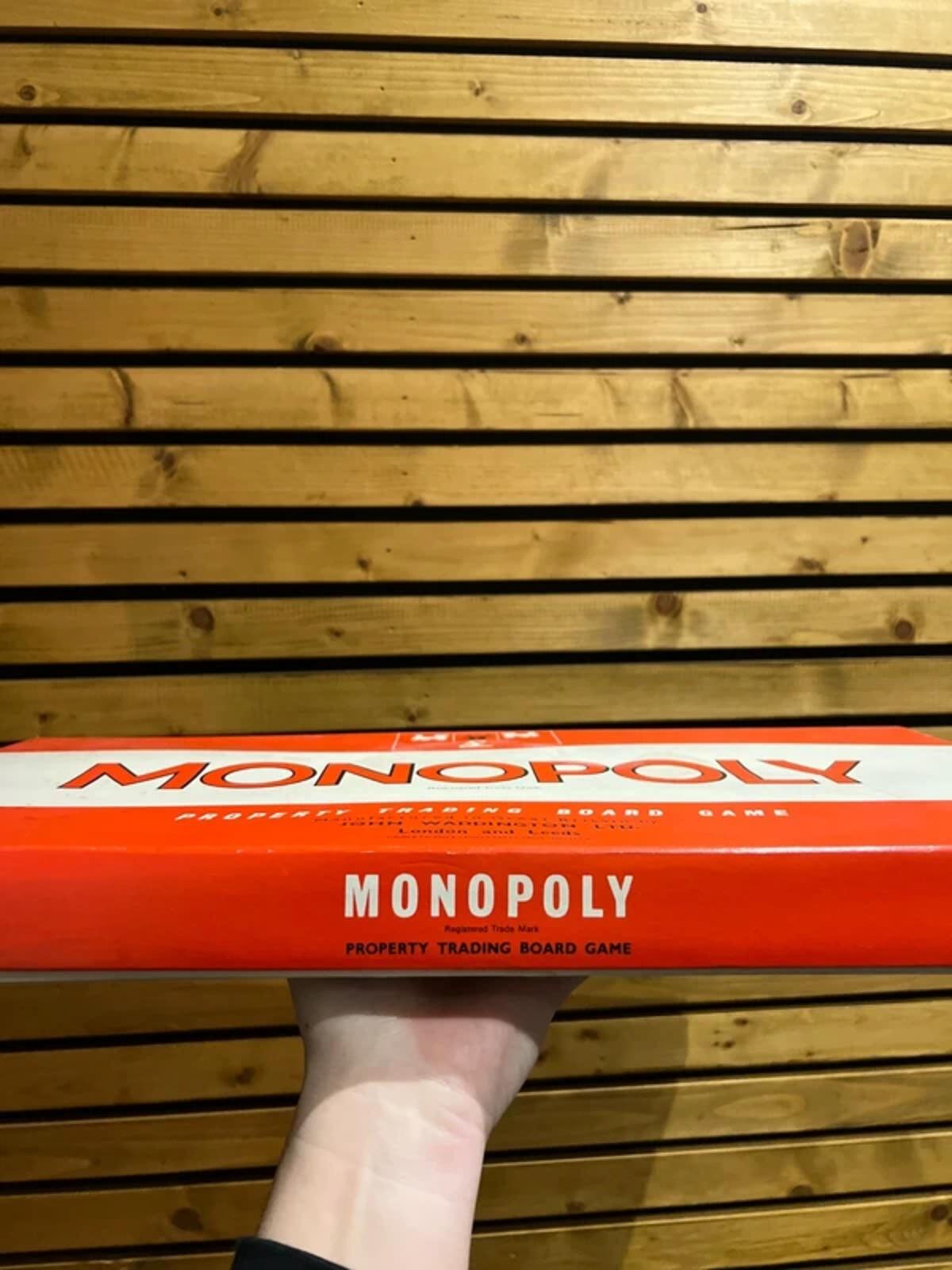 Vintage 1972 Monopoly John Waddington Board Game