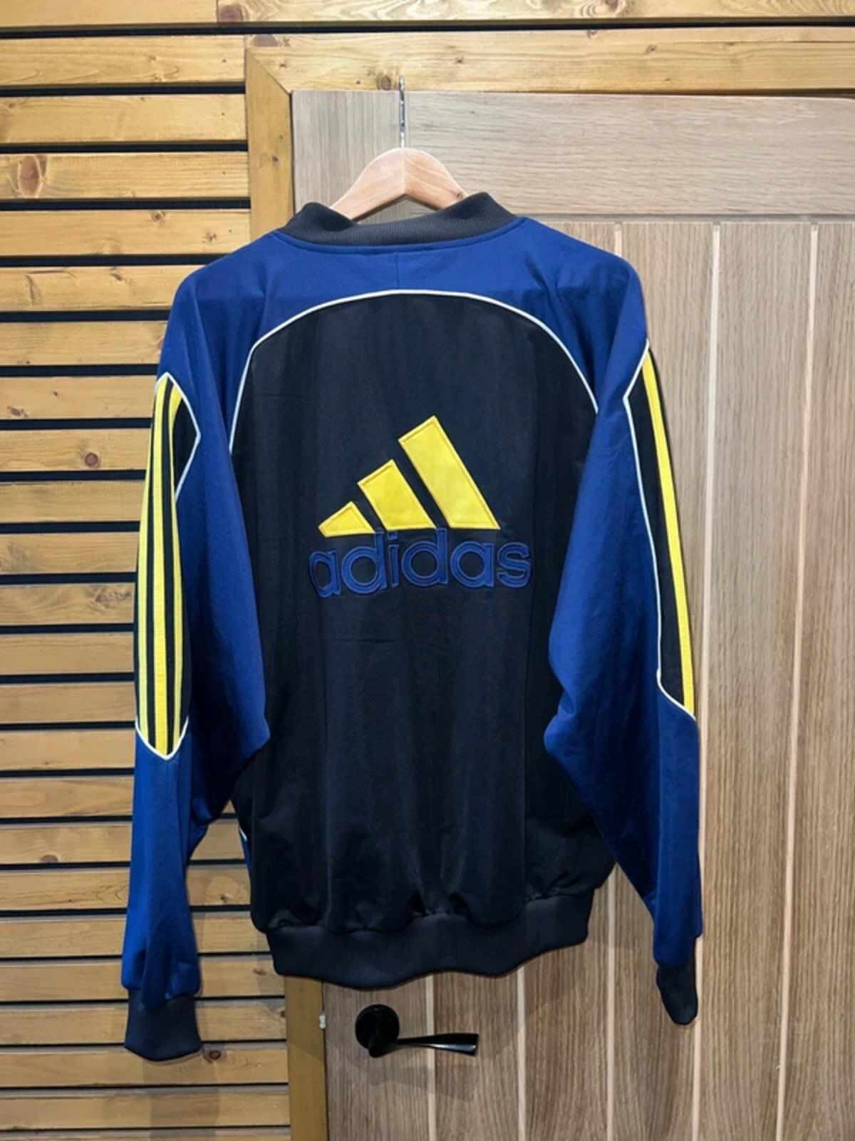 Vintage 1990's Adidas Dartclub Daltons Tracksuit Jacket XXL