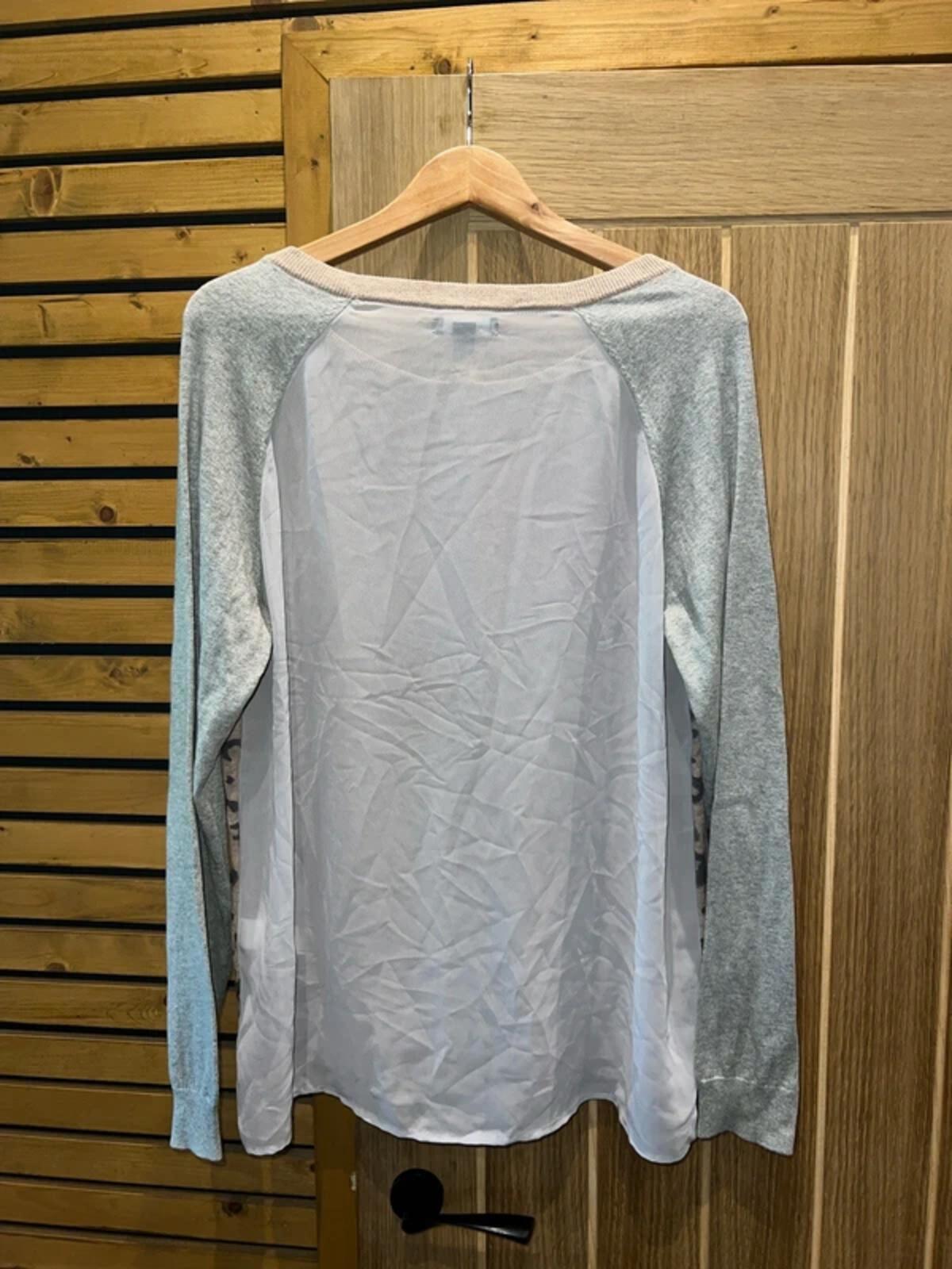 GAP Leopard Print Long Sleeved Top XL NEW