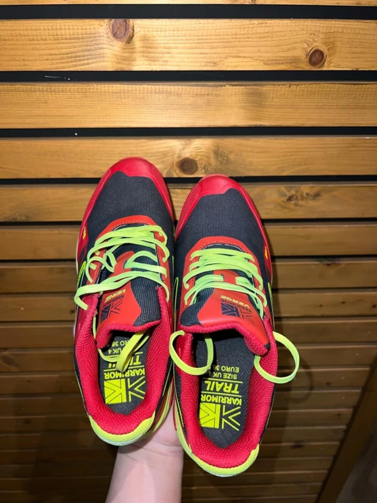 Karrimor Verge Trail Red Running Trainers UK4