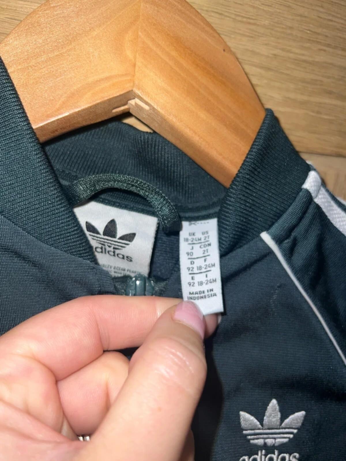 Adidas Originals Adicolour SST Dark Green Tracksuit 18-24m