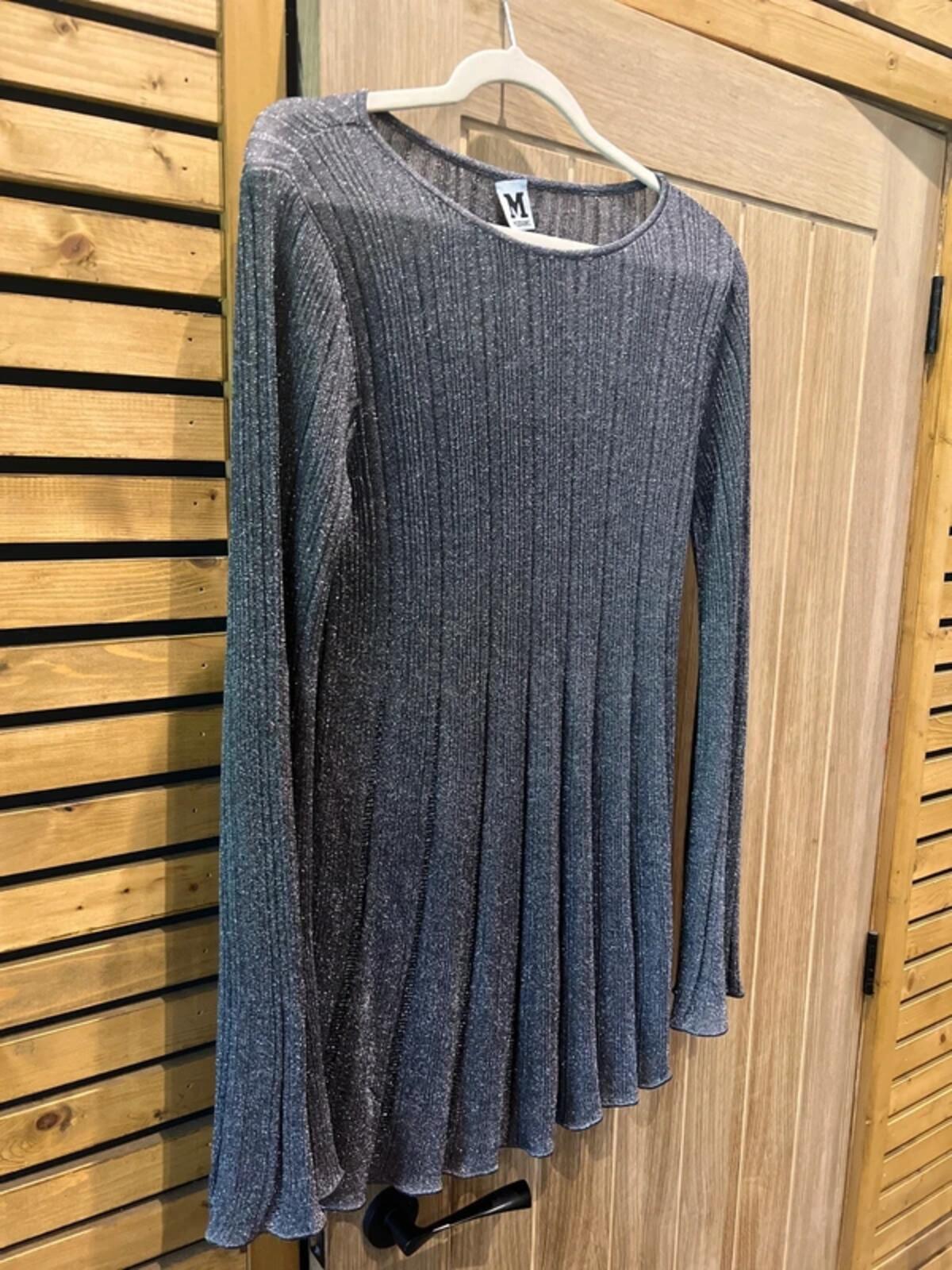 Missoni Italian Ribbed Sparkly Knit Bell Sleeve Top 12
