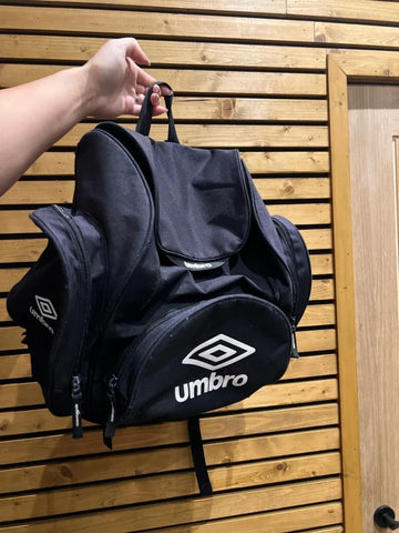 Vintage 1990's Umbro Black Rucksack