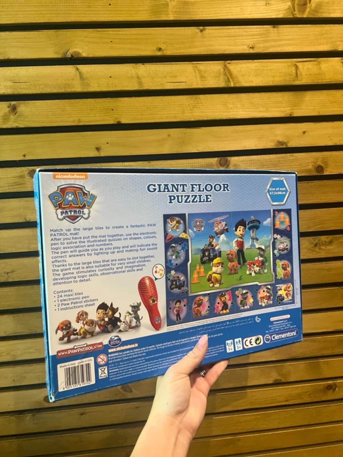 Paw Patrol Giant Interactive 24 Piece Jigsaw Puzzle