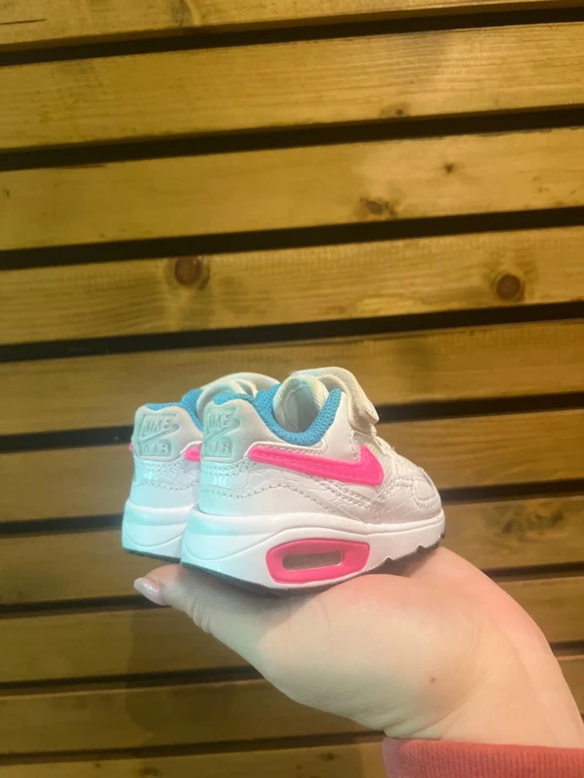 Nike Air Max Bimba ST Baby White Trainers UK1.5