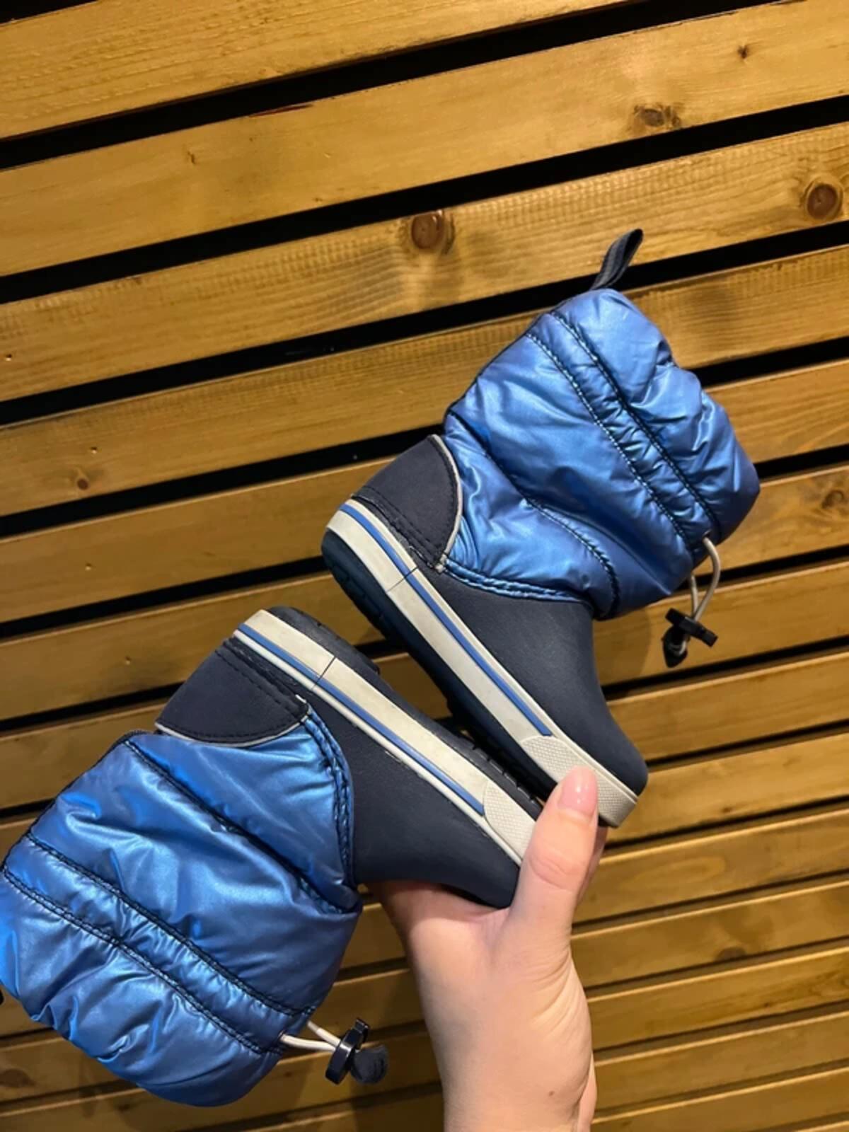 Crocs Crocband Gust Blue Snow Boots UK7