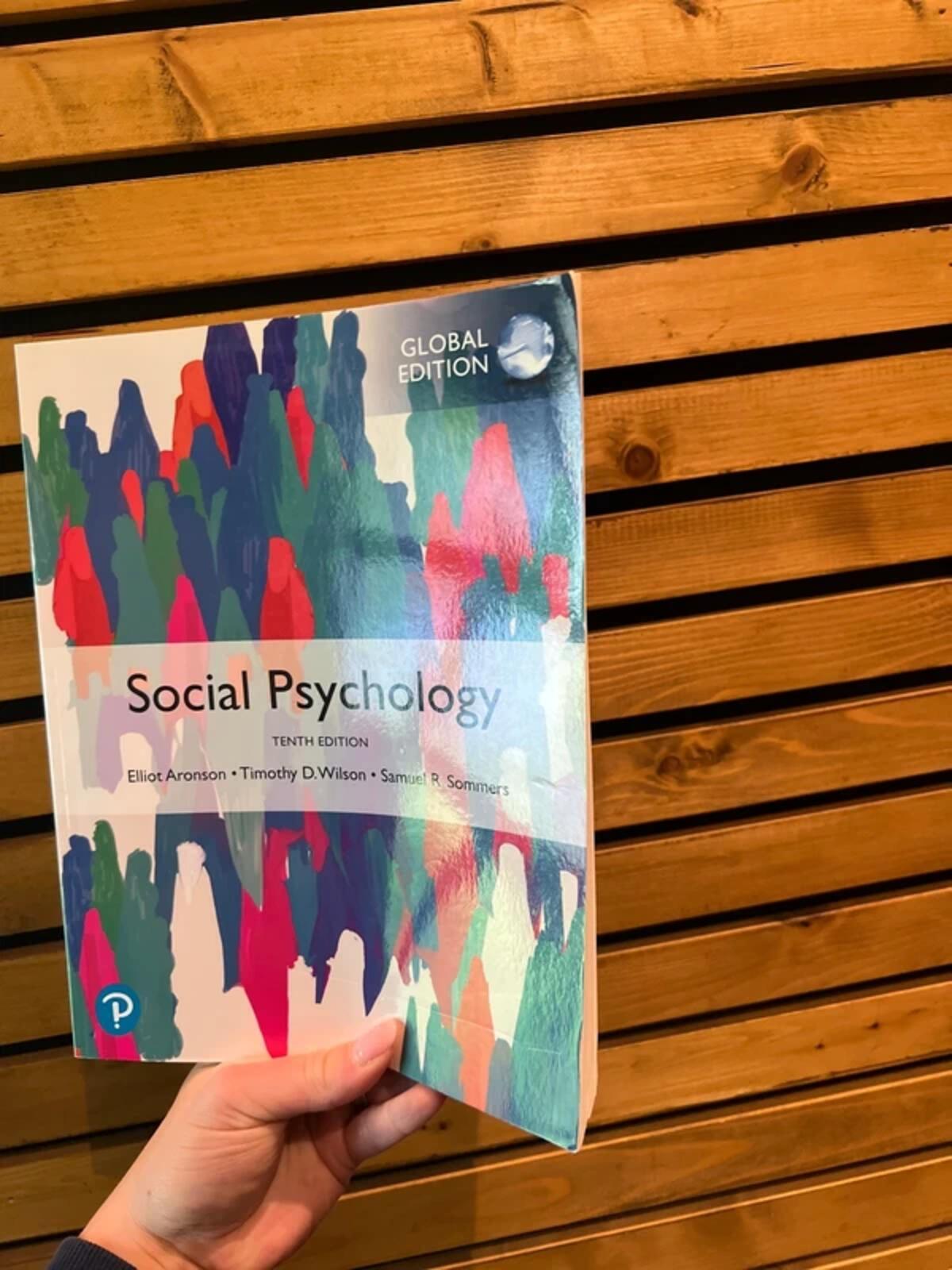 Social Psychology 10th Edition Study Textbook