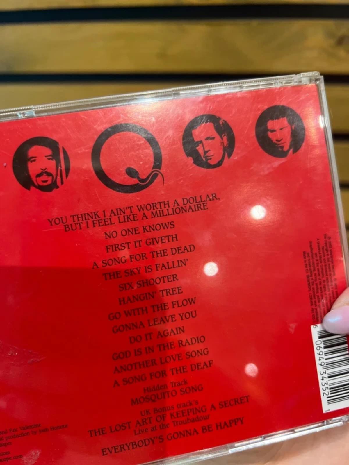 Vintage 2002 Queens Of The Stone Age Songs For The Deaf CD