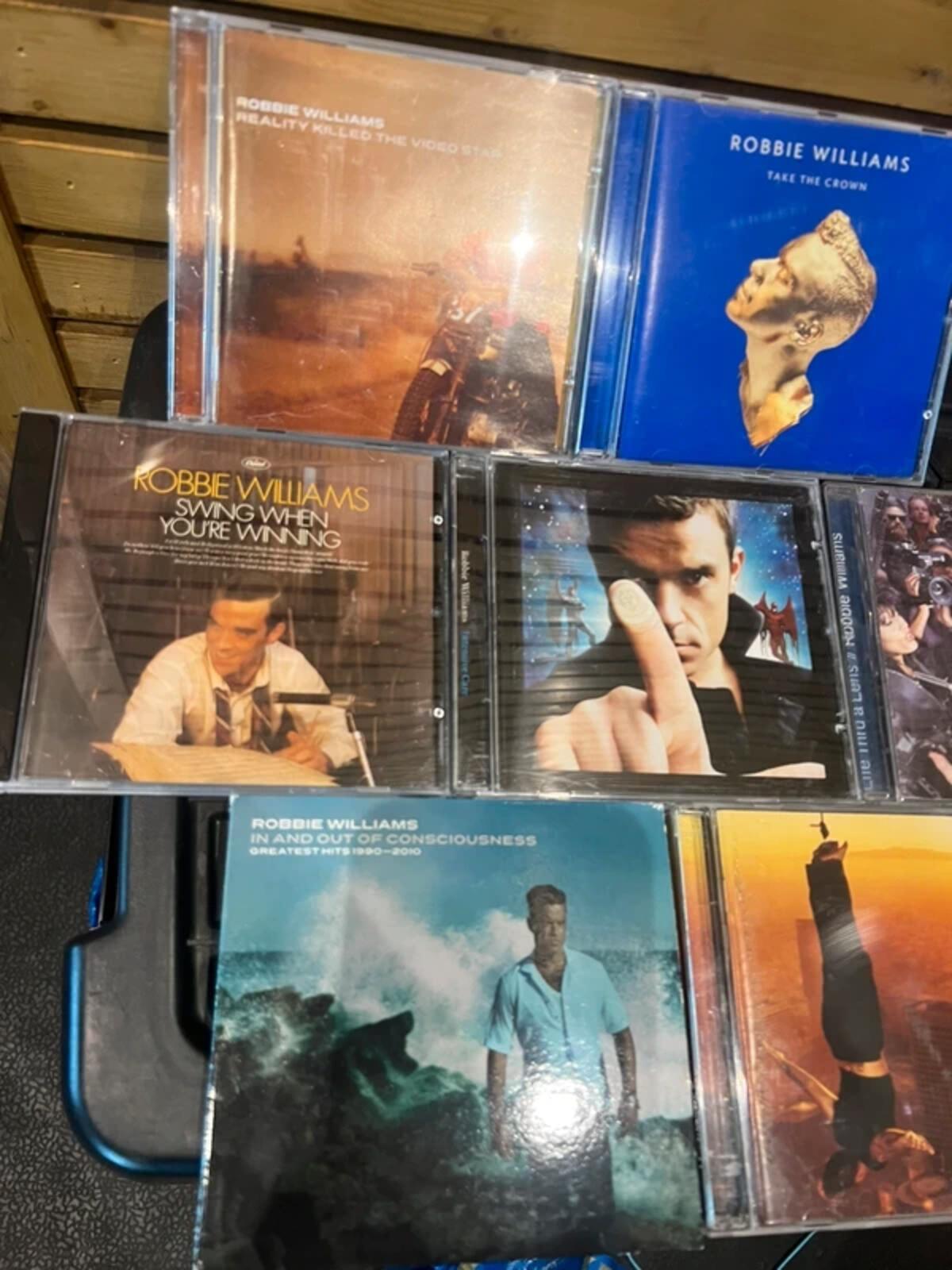 Robbie Williams Vintage 1997-2012 CD Bundle (7)