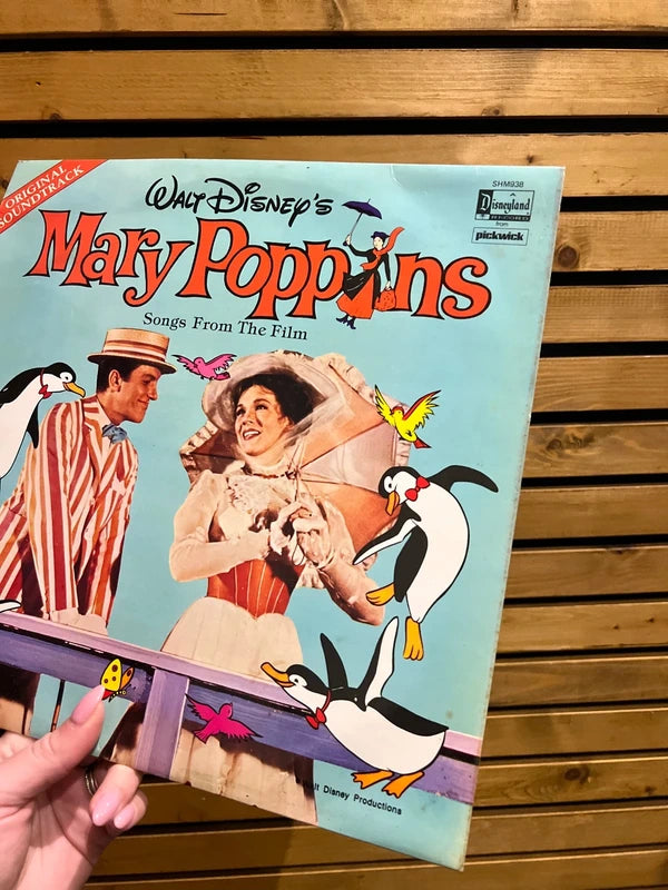 Walt Disney Mary Poppins Vintage 1960's Vinyl LP