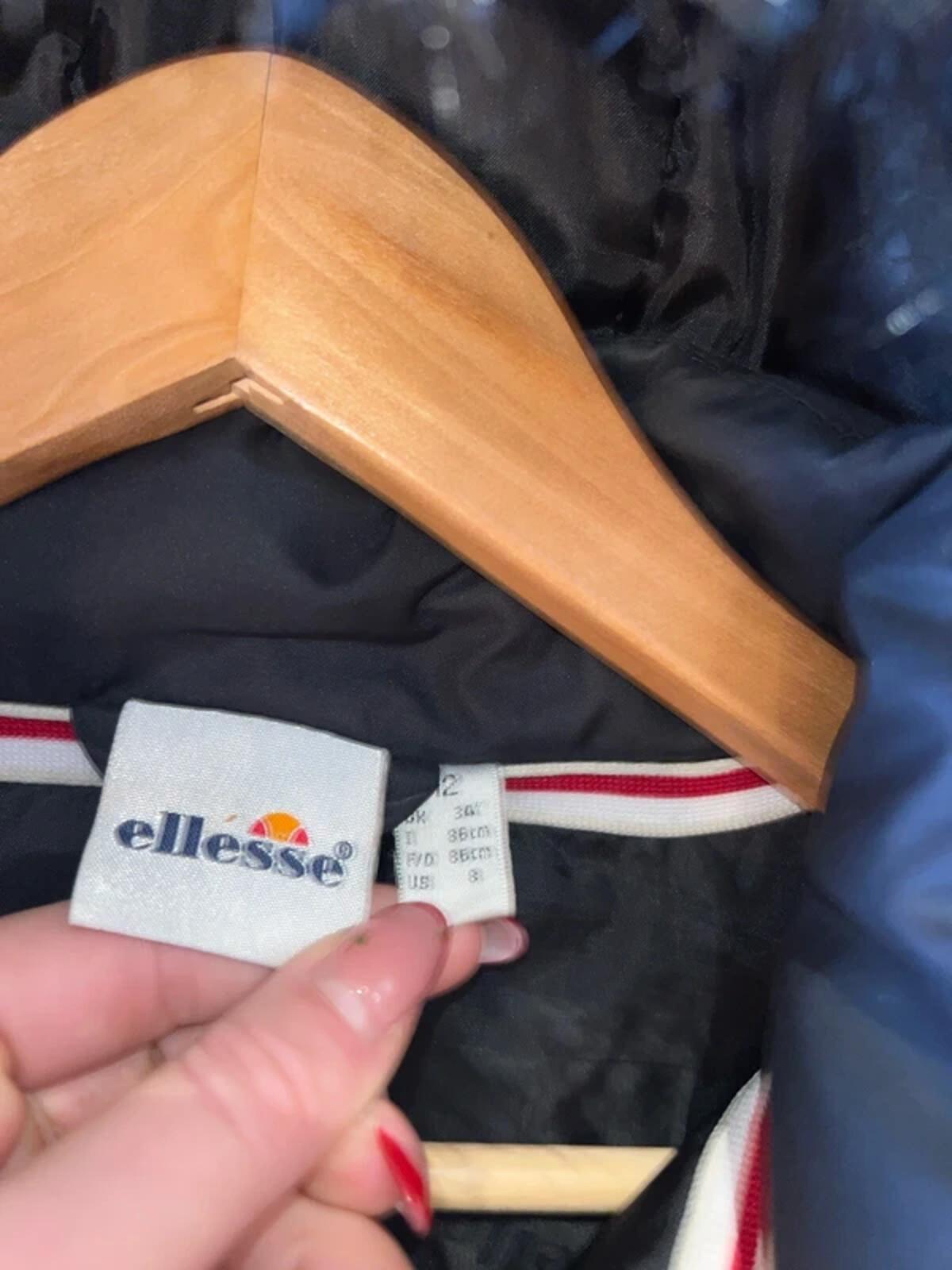 Ellesse Black Padded Parka Jacket 12