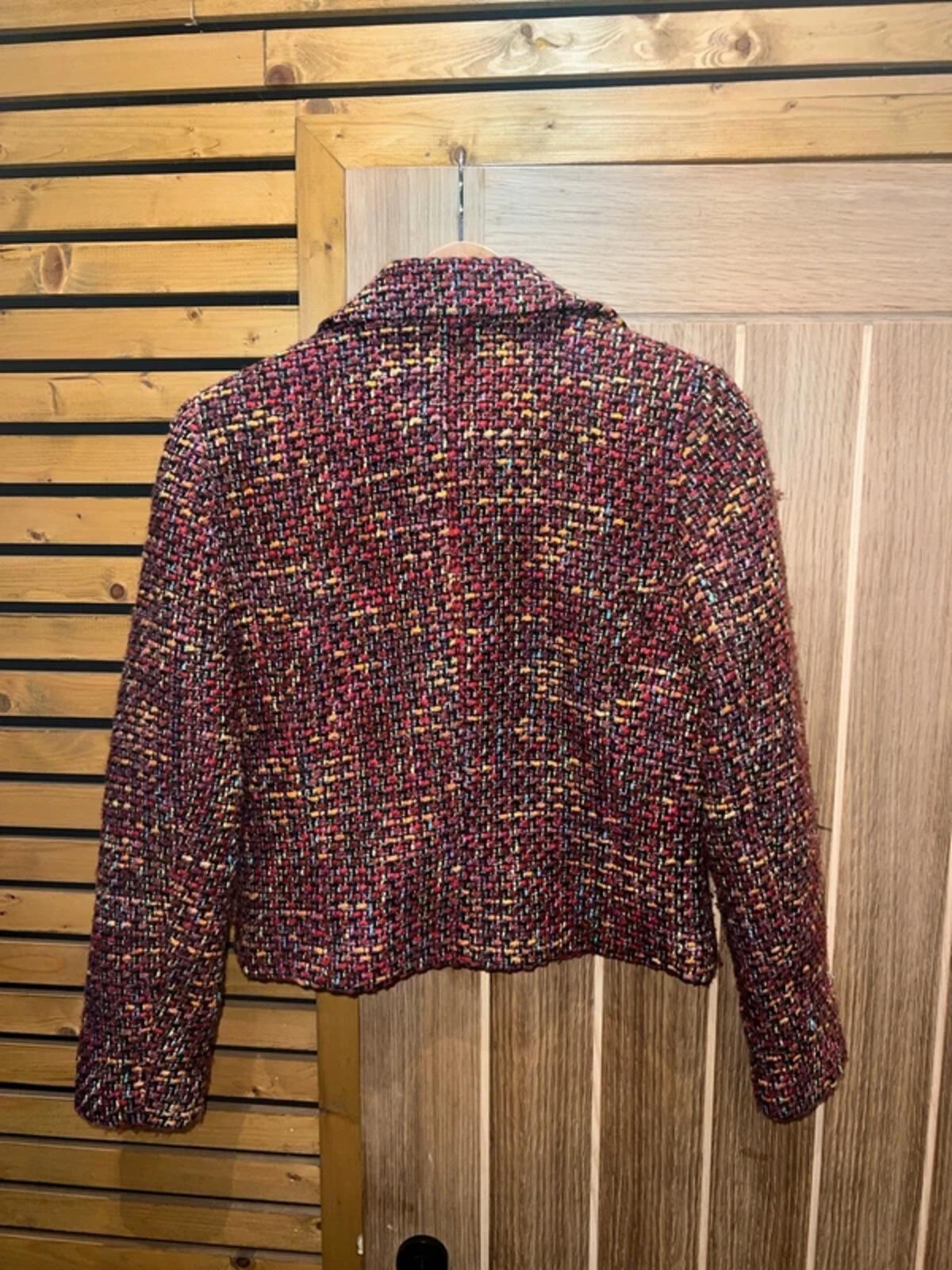 La Strada Vintage Wool Blazer Jacket 36