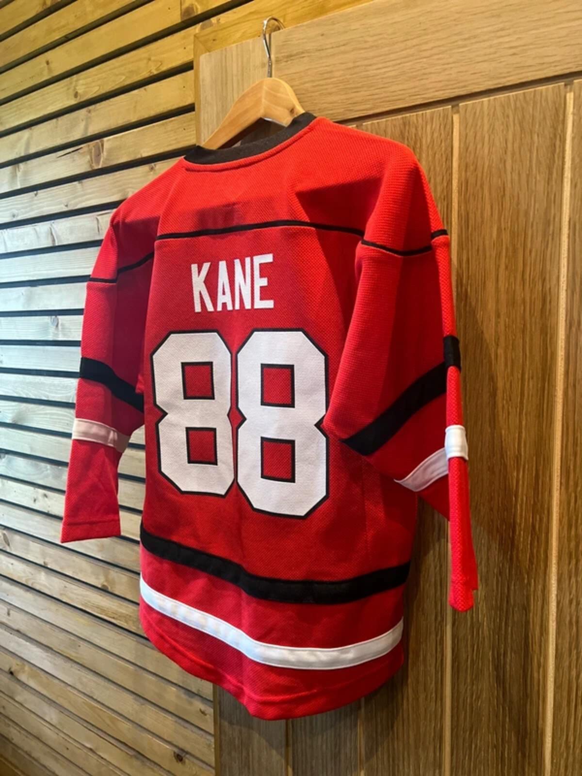 NHL Chicago Blackhawks #88 Kane Red Jersey L