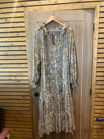 Free People Feeling Groovy Boho Maxi Dress M