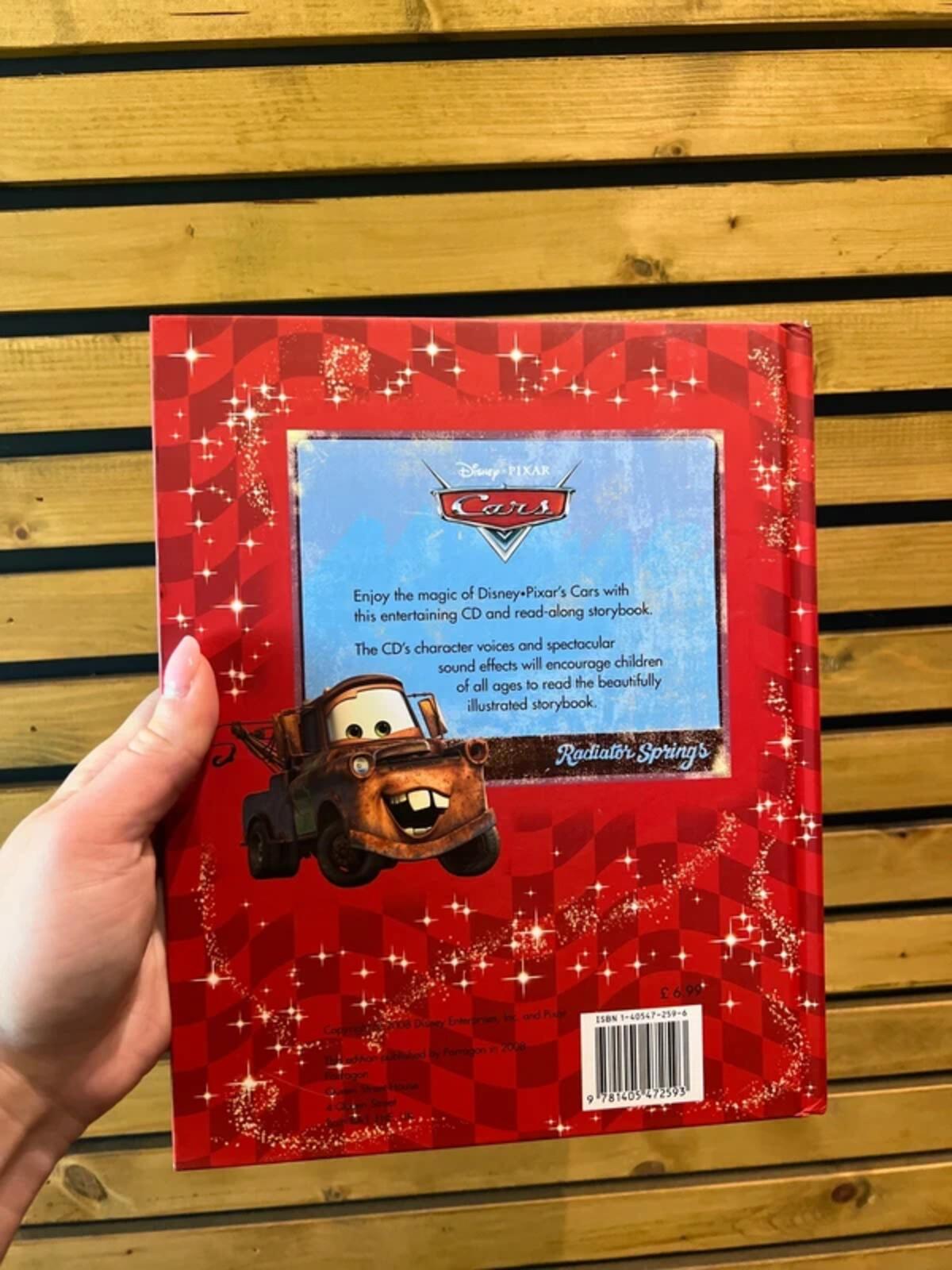 Disney Pixar Cars Kids Book & Audio CD