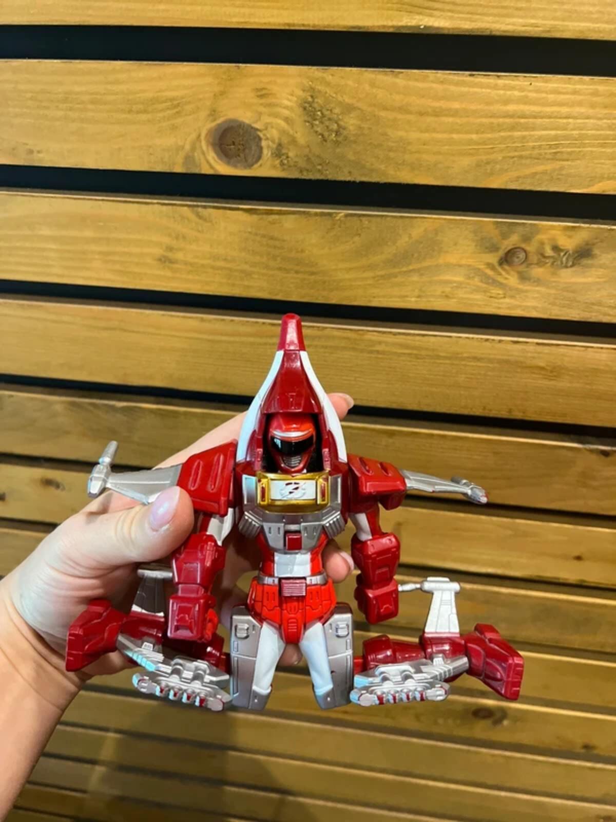 Vintage 2007 Power Rangers Operation Overdrive Moto Morph Action Figure Toy
