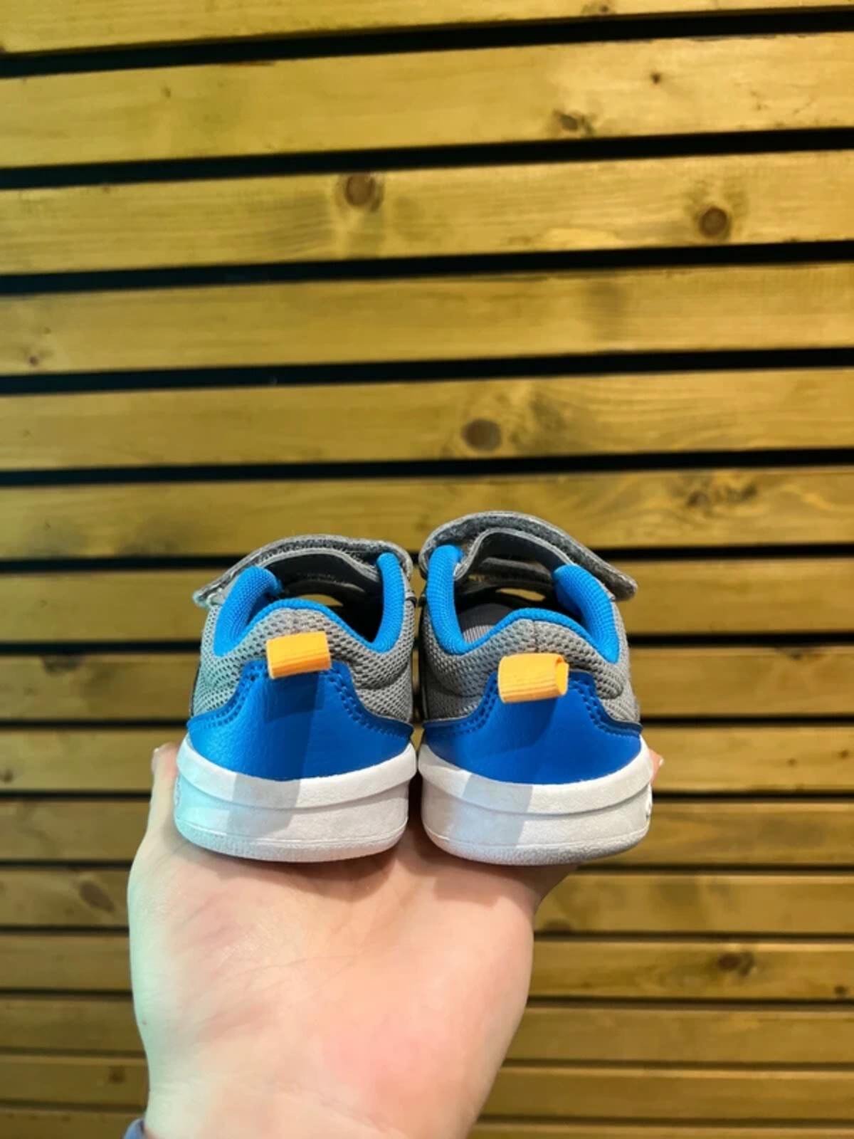 Adidas Grey & Blue Trainers UK4K