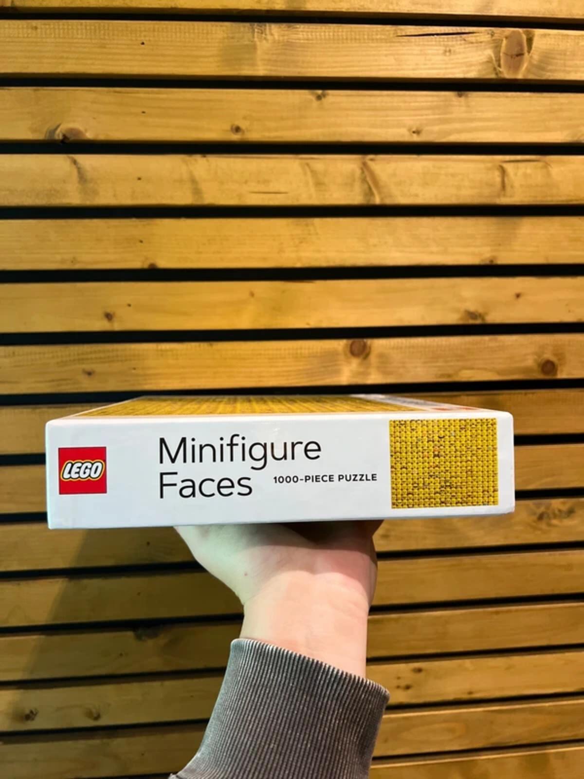 LEGO Minifigure Faces 1000 Piece Jigsaw Puzzle