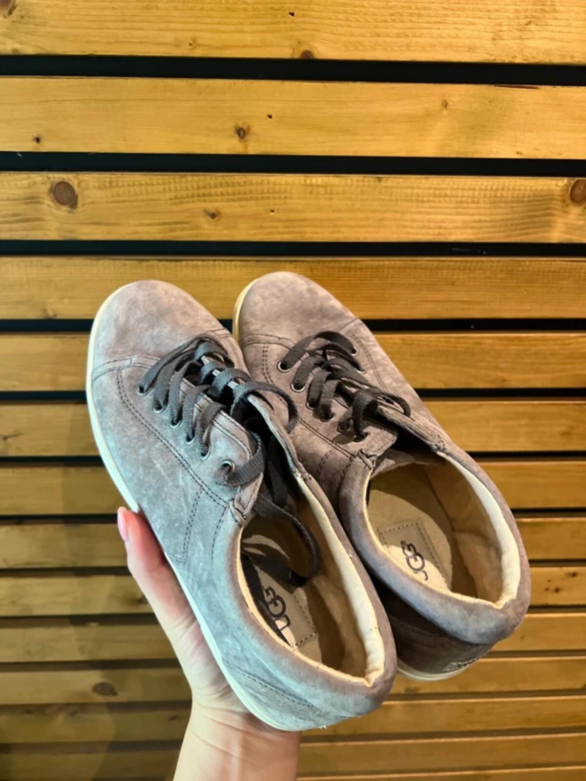 UGG Grey Suede Trainers UK6.5