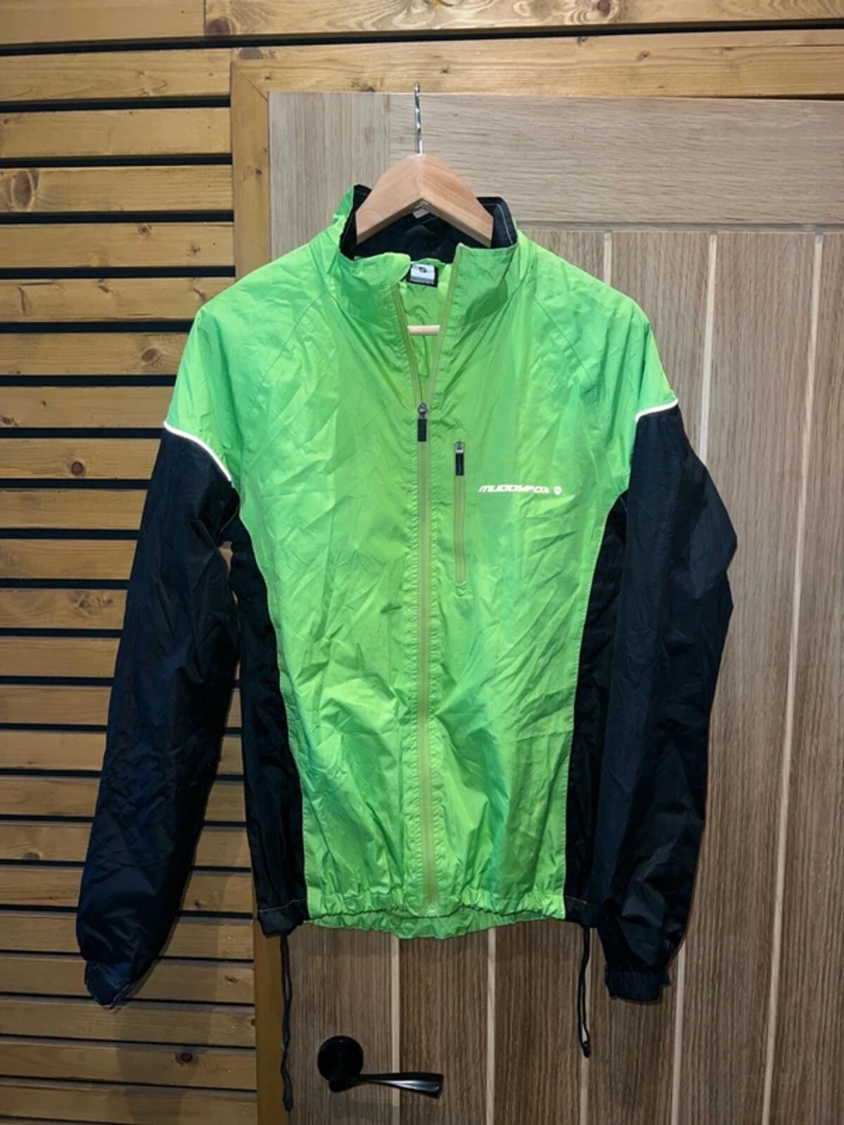Muddyfox Green Cycling Windbreaker Jacket S
