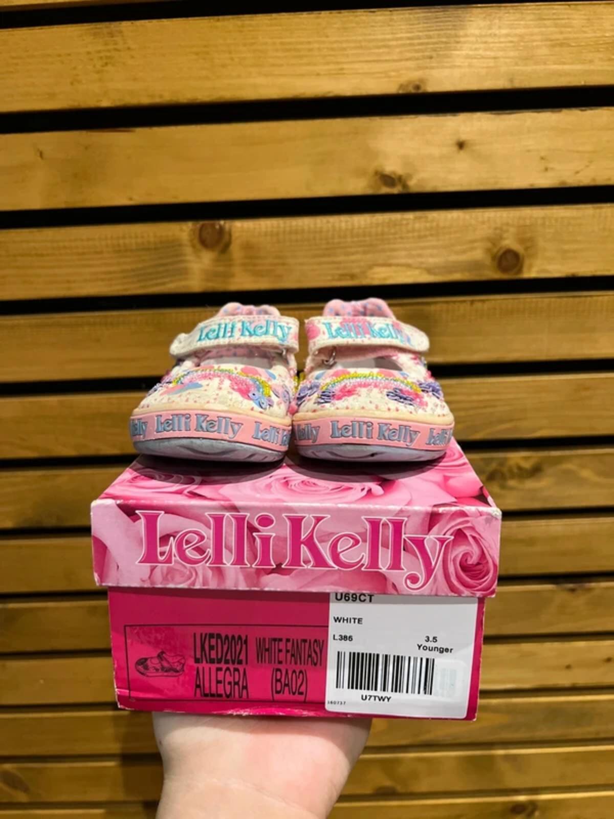 Lelli Kelly Fantasy Allegra Rainbow Shoes UK 3.5