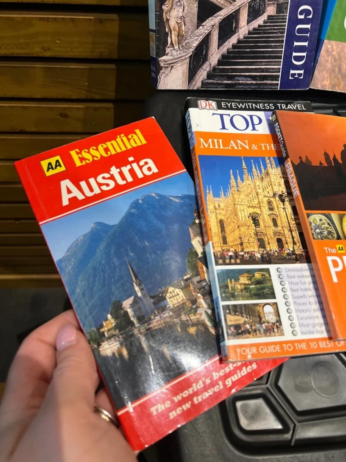 Travel & Sightseeing Guides Book Bundle (8)