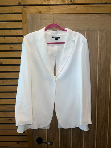 Theory Open Slit Back Blazer Jacket 10
