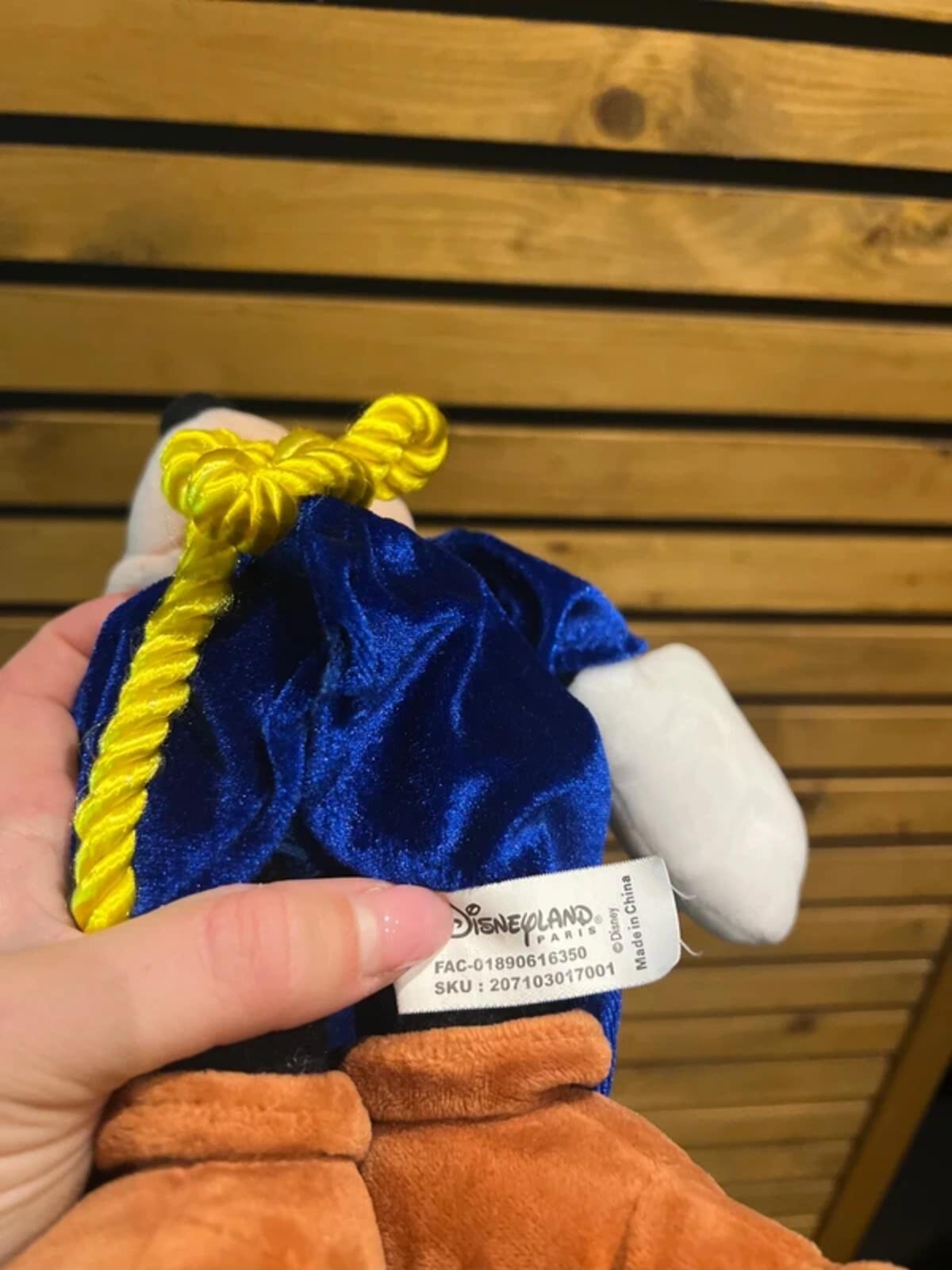 Disneyland Paris Sorcerer’s Apprentice Mickey Mouse Plush