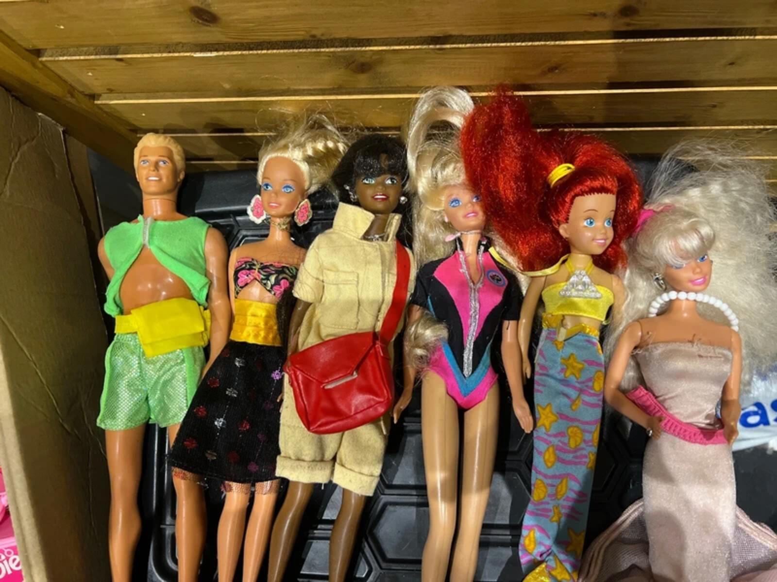 Vintage 1990’s Barbie & Ken Doll & Accessory Bundle