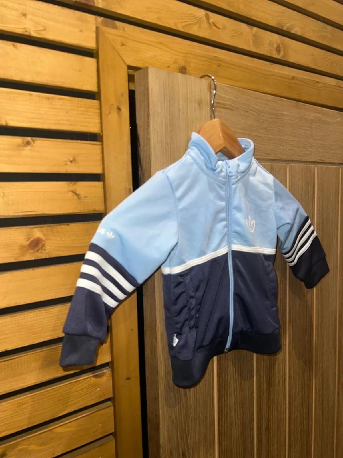 Adidas Originals Blue Tracksuit Jacket 6-9m