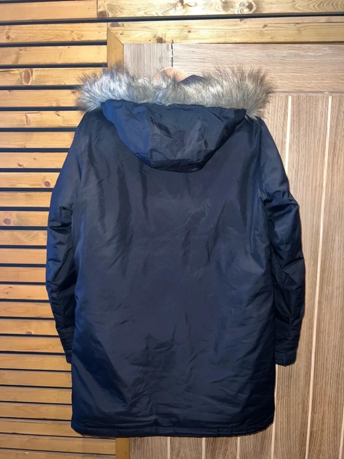 Ellesse Black Padded Parka Jacket 12