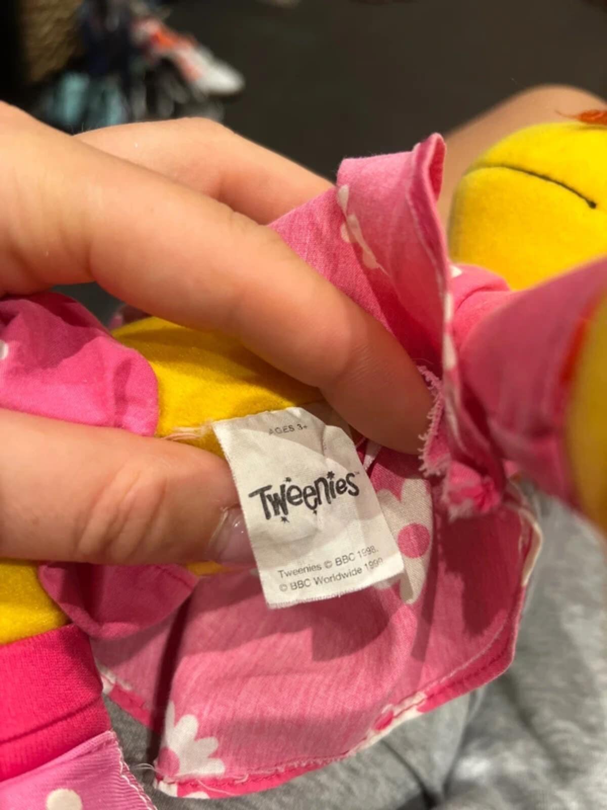 Vintage 1999 Tweenies Fizz Plush Doll Toy